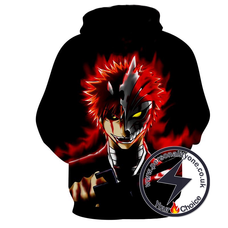 Ichigo Kurosaki - Bleach 3D - Bleach Hoodies